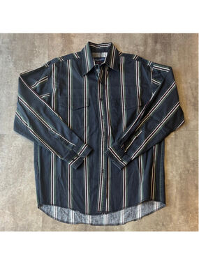 Vintage Wrangler Western Button Up Shirt Mens XL Long Tail